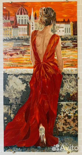 Готовые витражи в различных техниках в наличии