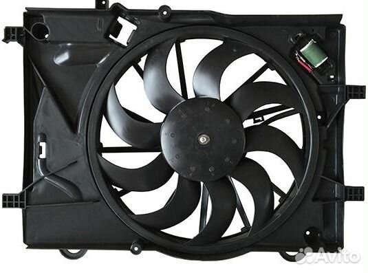 Диффузор радиатора в сборе Chevrolet Aveo T300 11