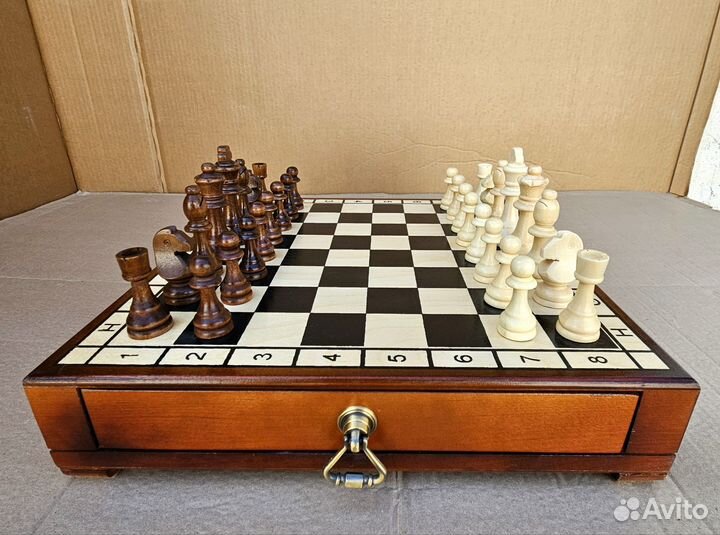 Шахматы Деревянные