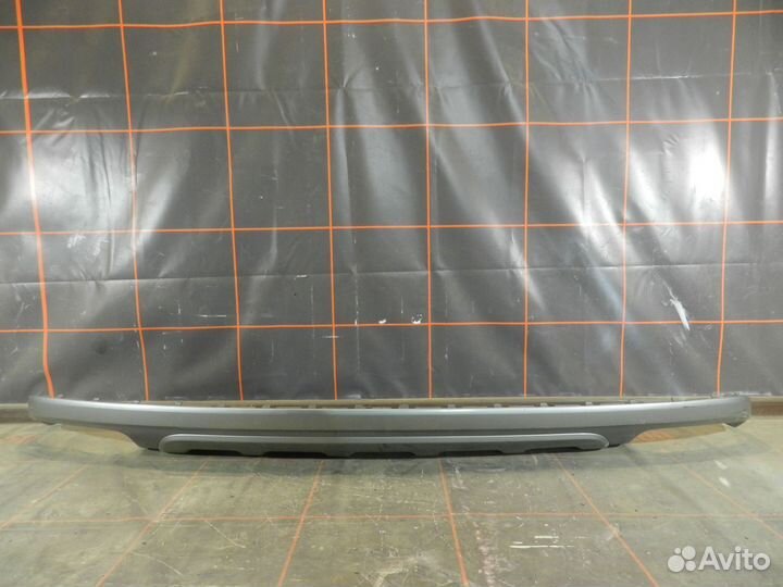 Спойлер бампера заднего - Audi Q7 M4 (2015-н.в.)