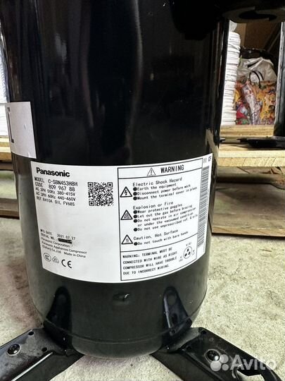 Спиральный компрессор invotech YH128T2G-100