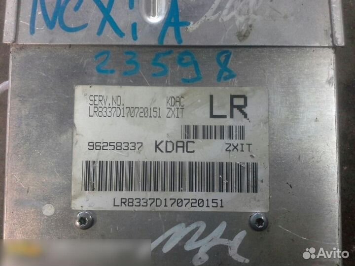 Блок управления двигателем Daewoo Nexia 2008