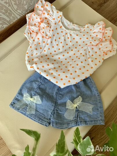 Костюм шорты и кофта