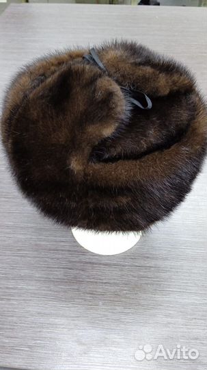 Норковая меховая шапка