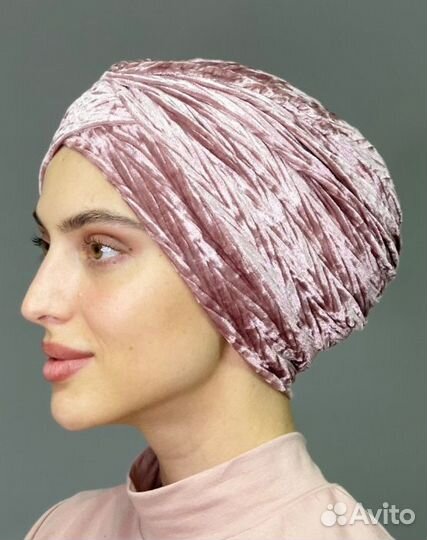 Чалма женская, бархатная, велюр
