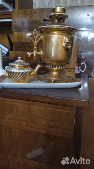 Чашка самовар Кузнецова