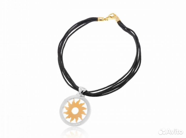 Золотой кулон Bvlgari Tondo