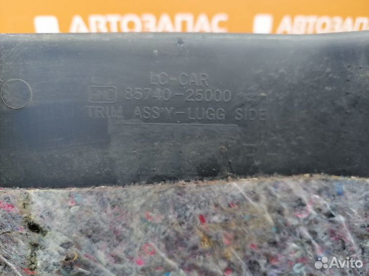 Обшивка багажника Hyundai Accent Акцент