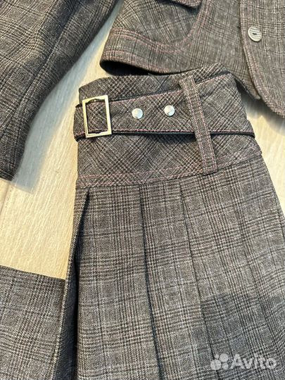 Серая школьная форма 128-134