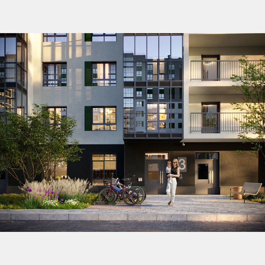 1-к. квартира, 36 м², 9/12 эт.