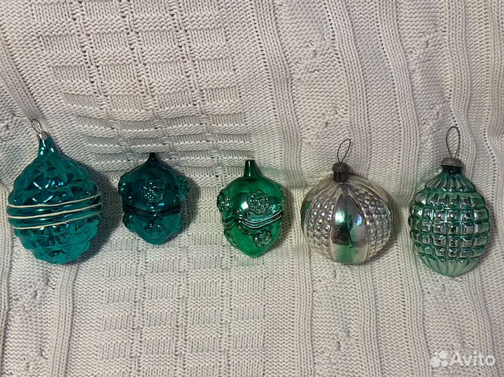 Елочные игрушки СССР одним лотом