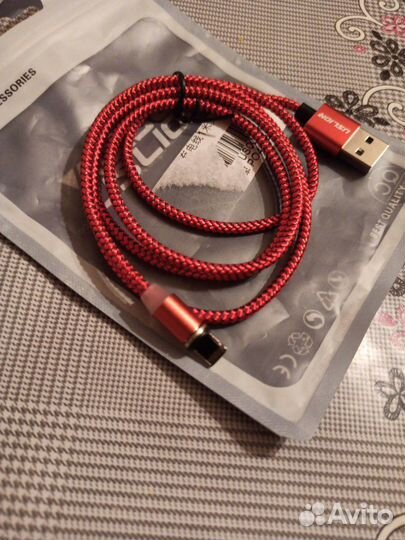 Магнитный кабель для айфона и микро юсб
