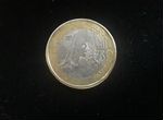 Редкая децентрированная монета 1 Евро 2003 года