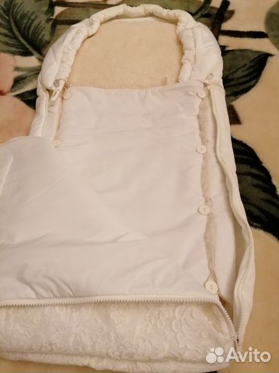 Комплект на выписку зимний Исида Chepe Premium