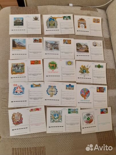 Почтовые открытки СССР на разные темы