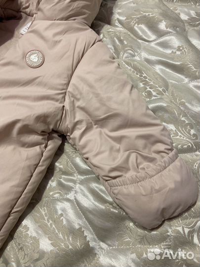 Комбинезон демисезонный 80р для девочки розовый