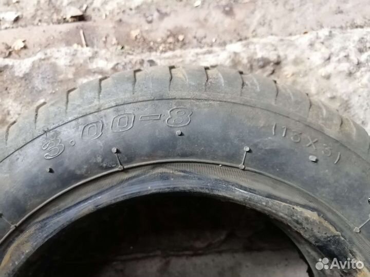 Покрышка с камерой для тачки