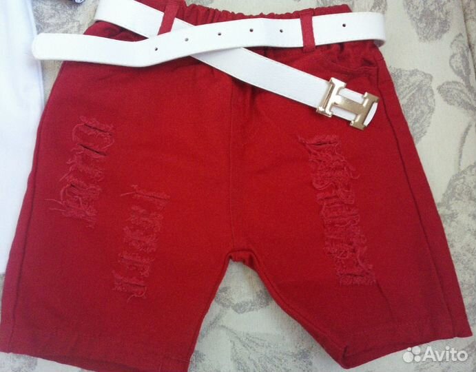 Новый летний костюм(шортики и рубашечка)