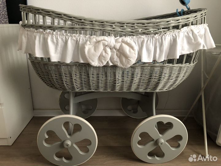 Коляска люлька для новорожденных бу