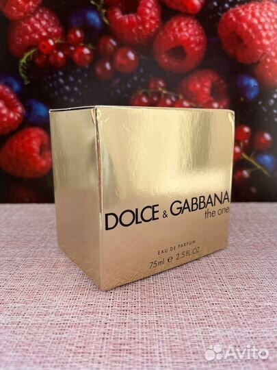Dolce&gabbana The One 75ml Евро качество