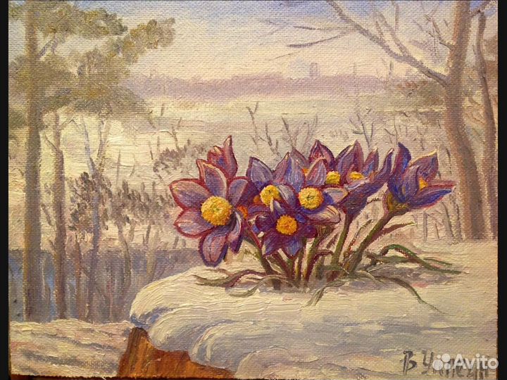 Картина В Горельском лесу