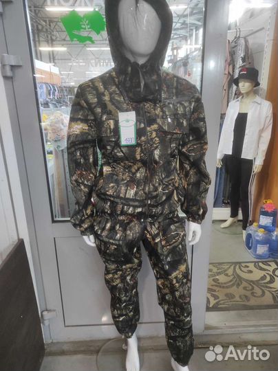 Защитный костюм, плотная ткань х/б