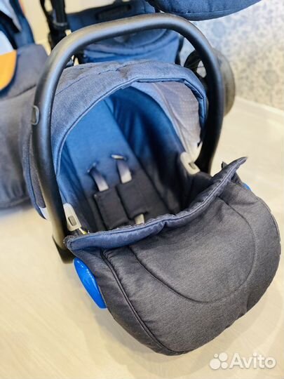 Коляска Adamex 3 в 1carbon