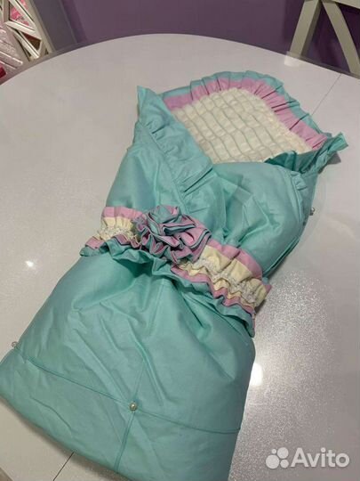 Конверт на выписку ручной работы