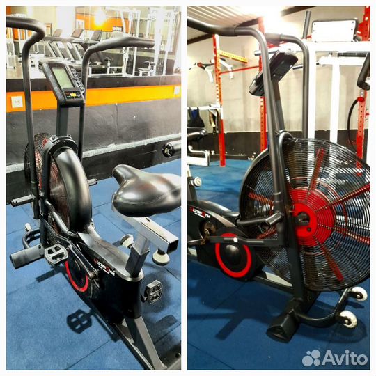 Гребной тренажер и велотренажёр