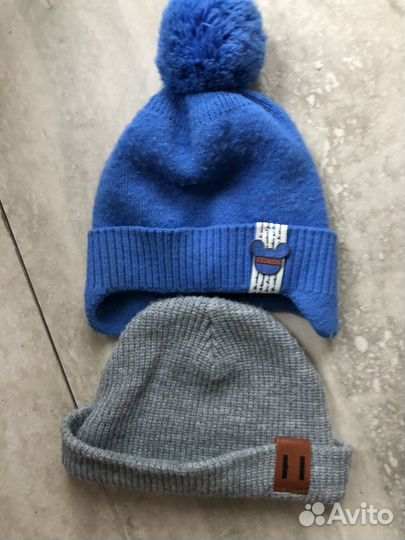 Шапки детские для мальчиков до 1 года