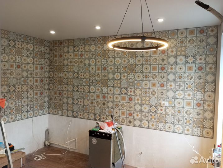 Укладка плитки, ремонт под ключ