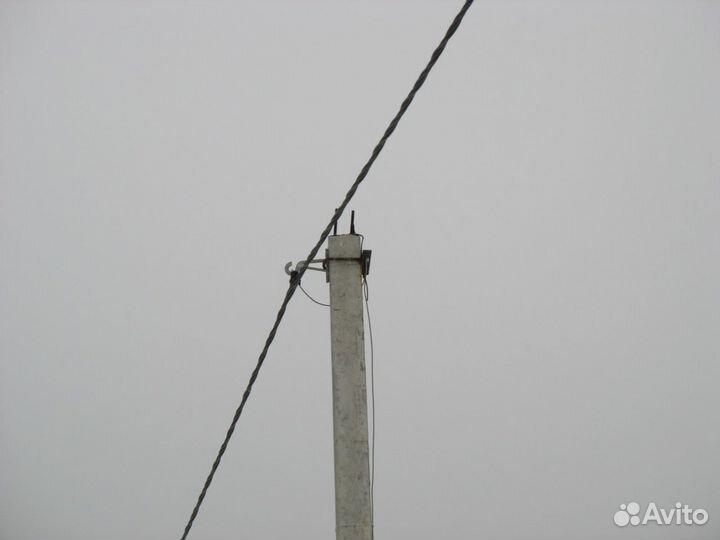 Установка новых опор. Монтаж сип и кабель. Электро
