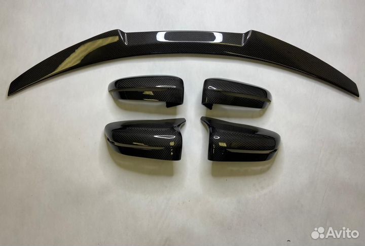 Спойлер зеркала BMW G20 карбон