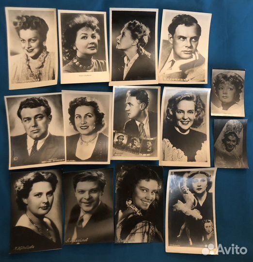 Фотографии Открытки Советских актеров
