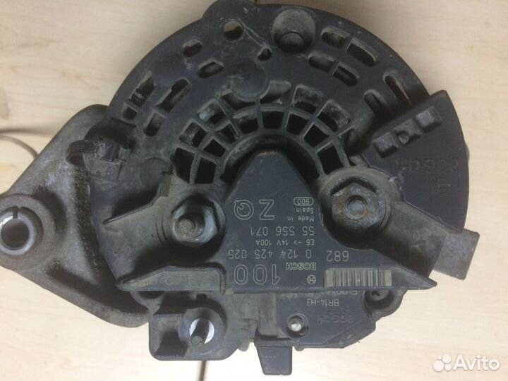 Генератор Opel Astra H 0124425025