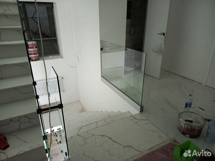 Перила из стекла Ограждения стеклянный