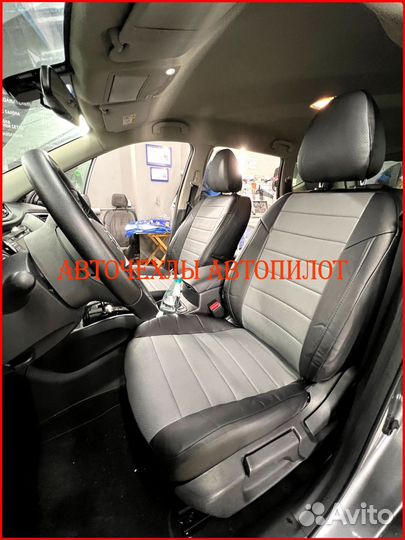 Чехлы Автопилот Nissan X-Trail T32 из экокожи