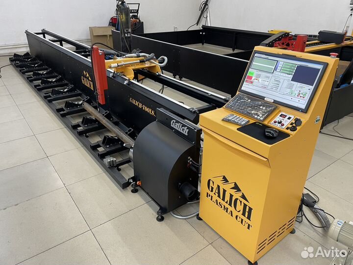 Станок труборез для обработки круглой трубы 40х430