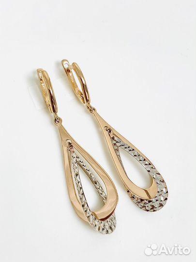 Золотые серьги