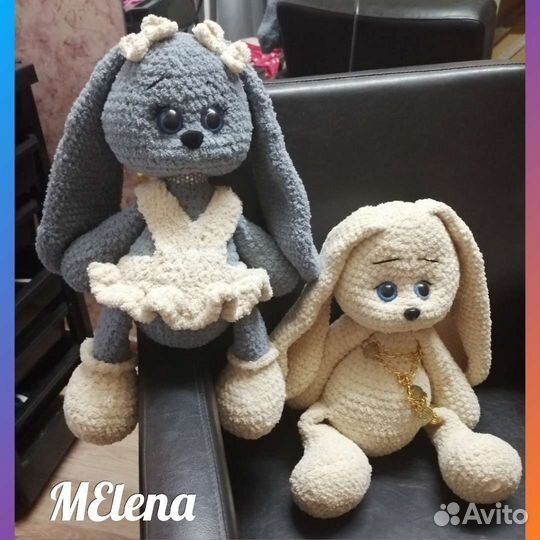 Вязаные Зайки