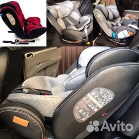 Автокресла 0-36 isofix, штатный ремень