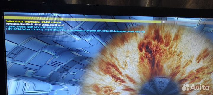 Видеокарта gtx 1070ti Jet Stream