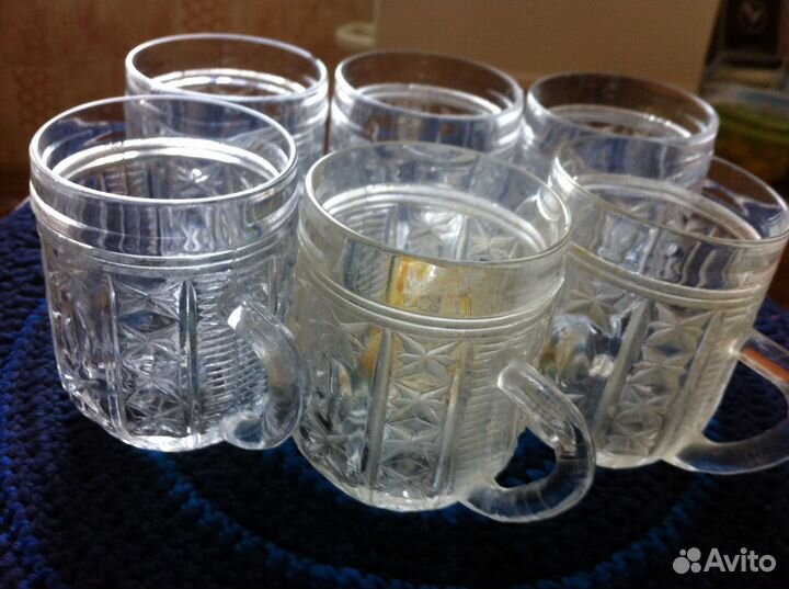 Фужеры, стаканы, рюмки