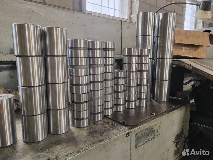 Изготовление пальцев, валов и втулок