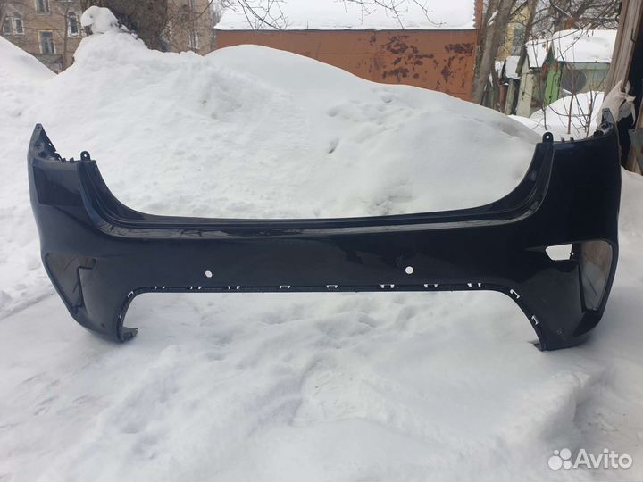 Бампер задний киа рио 4 седан 2017-2020
