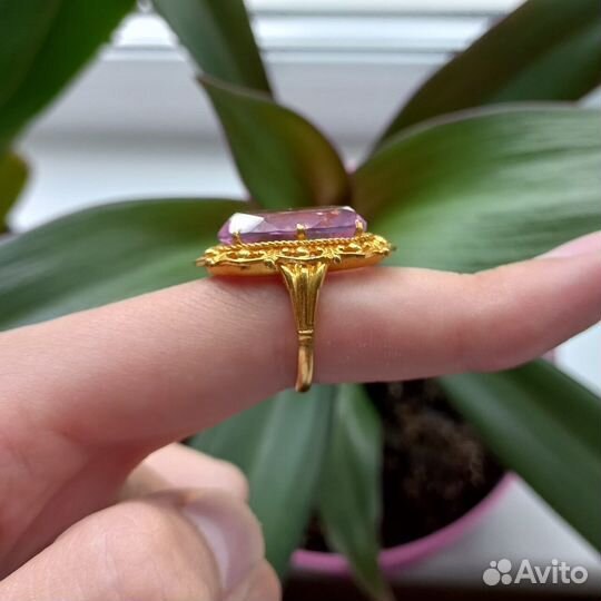 Винтажное кольцо, бижутерия, СССР