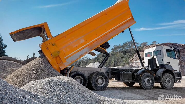 Песок щебень доставка