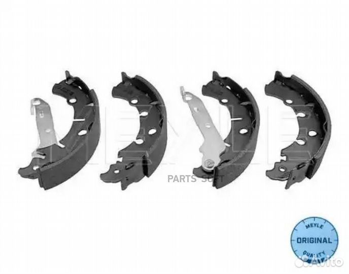 Meyle 7145330000 Колодки тормозные ford/mazda fies