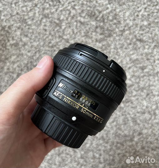 Объектив AF-S Nikkor 50mm f/1.8G