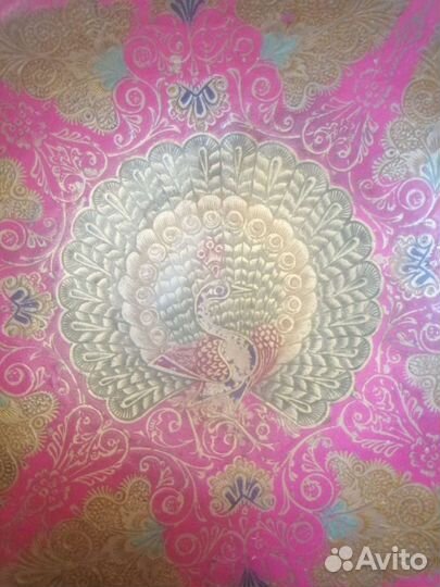 Индийская ваза с павлином. Лот 3